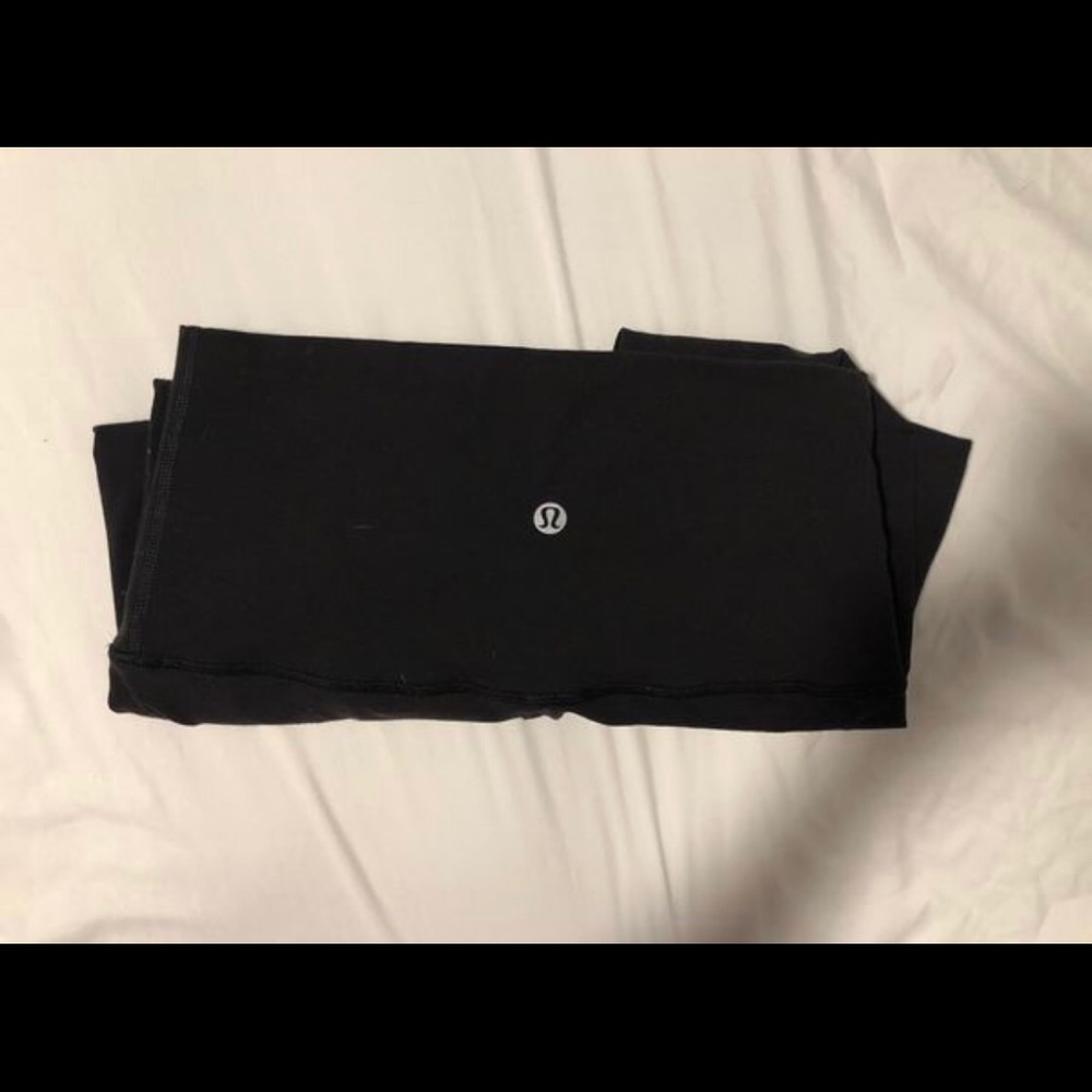 Lululemon High Rise Cotton Wunder Under Leggings